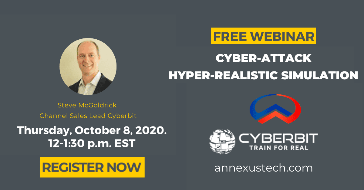 AnnexusTech Free Webinar - Cyber-attack Hyper-Realistic simulation Update